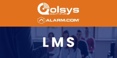 LMS | QOLSYS Y ALARM.COM - SIEMPRE INNOVANDO